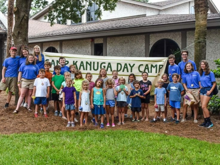 Campers and staff at Local Church Day Camps